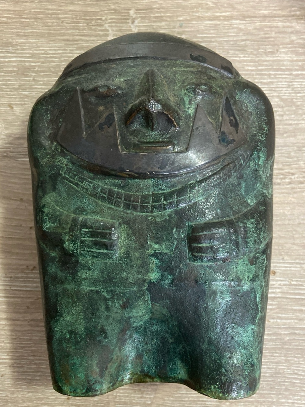 1950s Peru Graziella Laffi Bronze Sculpture